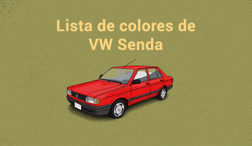 dibujo de un VW Senda